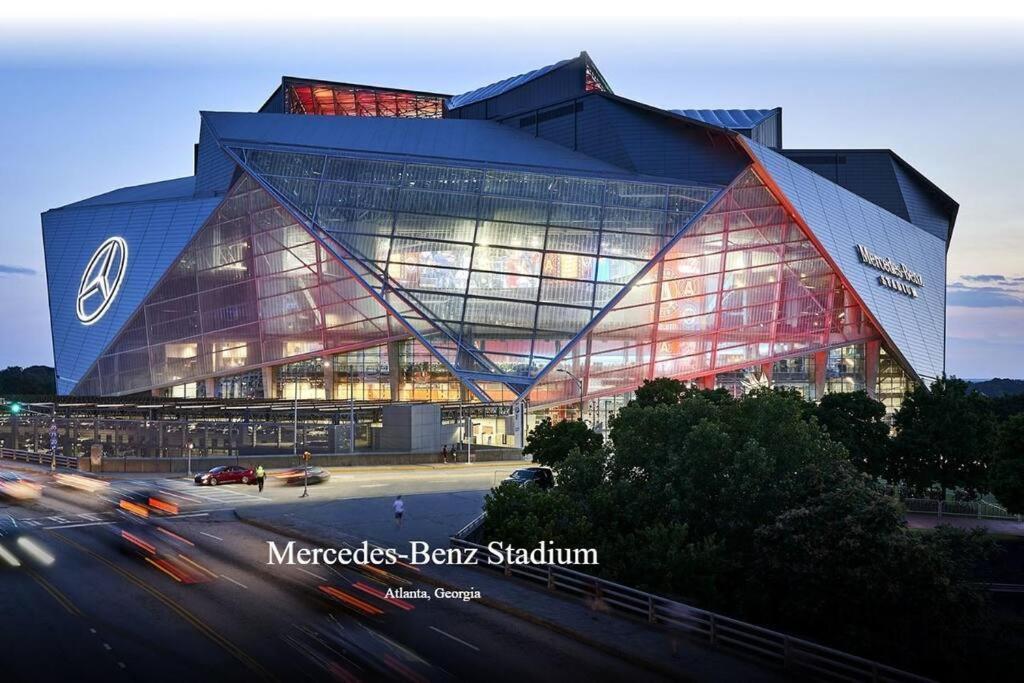 Mbz Stadium*Modern House*King Bed*Wi-Fi*Smart Tv Atlanta Exteriör bild